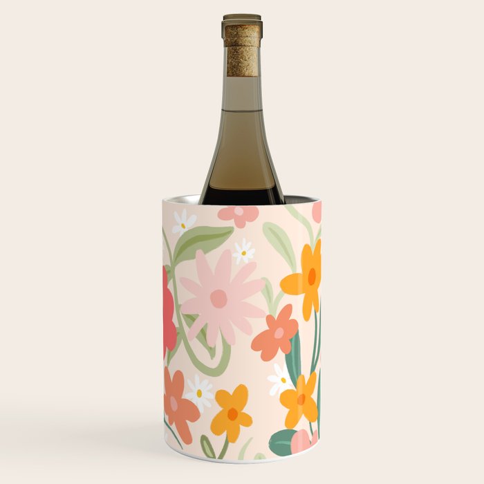 Bold Flowers Wine Chiller Gallery Image 3
