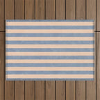 STRIPES 001 I - Stone Outdoor Rug Gallery Image 1