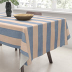 STRIPES 001 I - Stone Tablecloth Gallery Image 3
