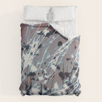 Magic in the Ordinary #12 / Grey & Red Duvet Cover Gallery Image 6
