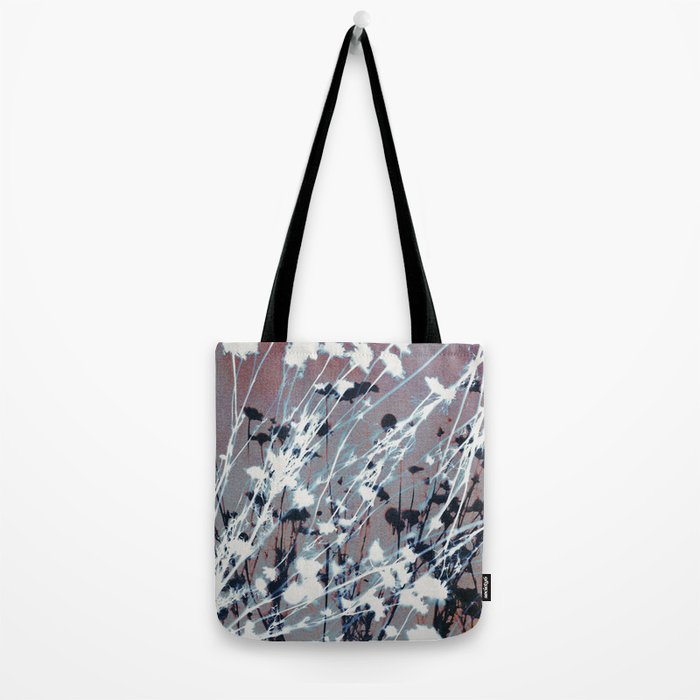 Magic in the Ordinary #12 / Grey & Red Tote Bag Gallery Image 2