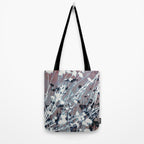 Magic in the Ordinary #12 / Grey & Red Tote Bag Gallery Image 2