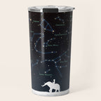 Falling star constellation Travel Mug Gallery Image 1