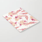Mexican Axolotls Watercolor Notebook Gallery Image 2