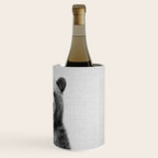 Grizzly Bear - Black & White Wine Chiller Gallery Image 3