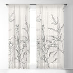 Minimalist Grass 2 Window Curtain Gallery Image 3