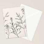 Minimalist Grass 2 Stationery Card Gallery Image 2