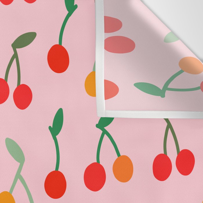 Cherry pattern Wall Tapestry Gallery Image 3