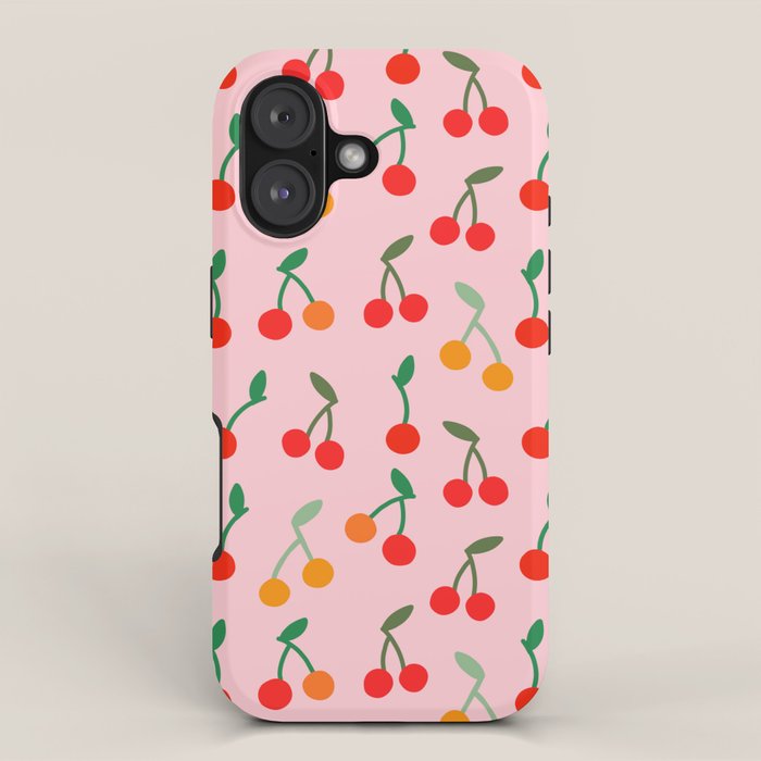 Cherry pattern iPhone Case Gallery Image 1