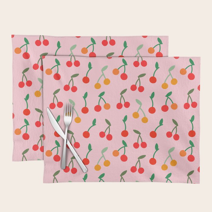 Cherry pattern Placemat Gallery Image 1
