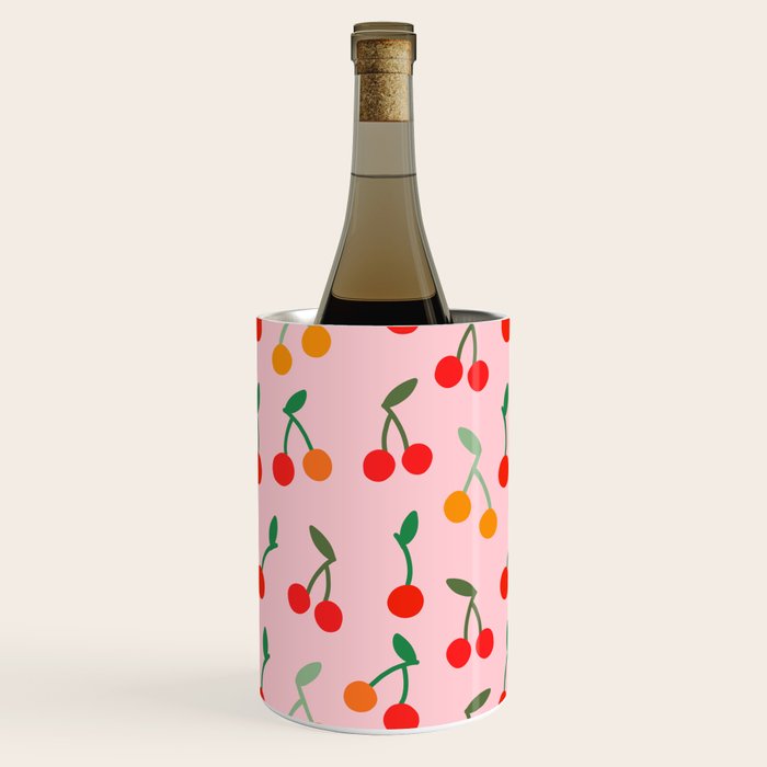 Cherry pattern Wine Chiller Gallery Image 1