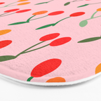 Cherry pattern Bath Mat Gallery Image 3