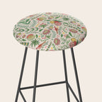 Swedish Floral - Cream Stool Gallery Image 2