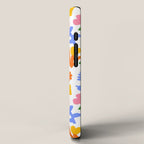 Colorful abstract flower art pattern iPhone Case Gallery Image 2