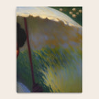 African American Woman with a Parasol still life Impressionism portrait painting Notebook Gallery Image 4
