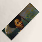 African American Woman with a Parasol still life Impressionism portrait painting Yoga Mat Gallery Image 1