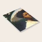African American Woman with a Parasol still life Impressionism portrait painting Notebook Gallery Image 3