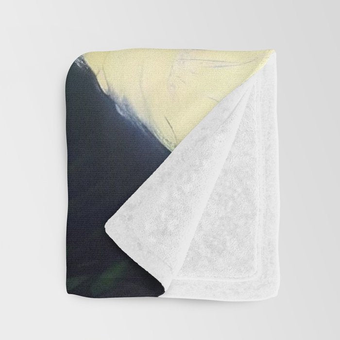 African American Woman with a Parasol still life Impressionism portrait painting Throw Blanket Gallery Image 3