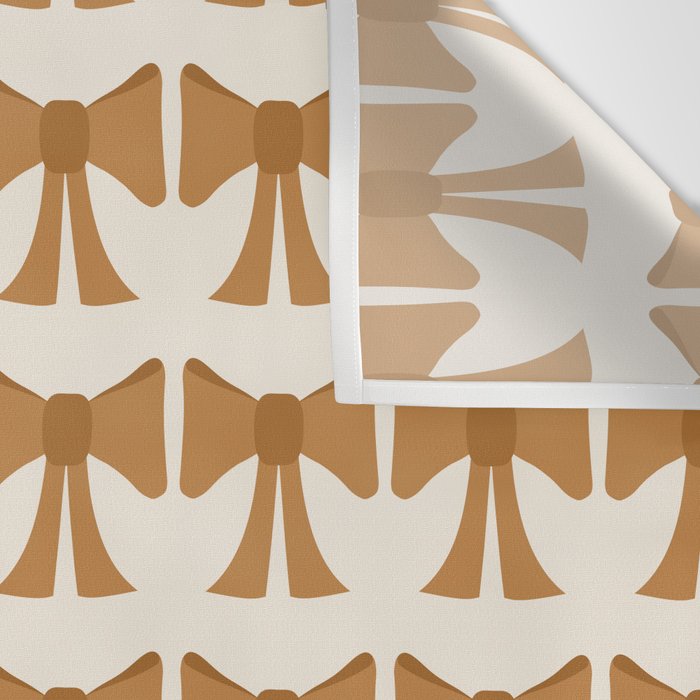 Vintage Bows VI Orange Wall Tapestry Gallery Image 3