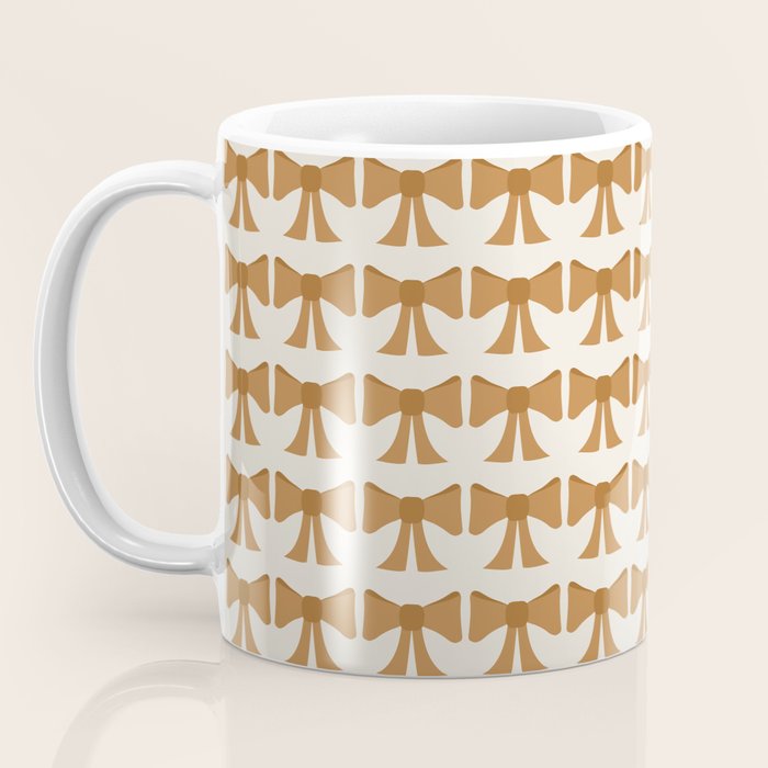 Vintage Bows VI Orange Coffee Mug Gallery Image 3