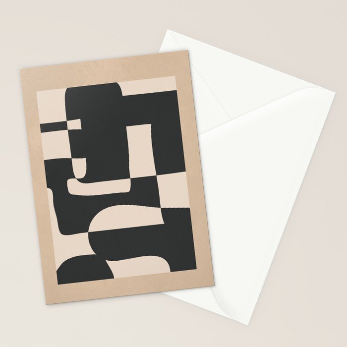 Modern Abstract Minimal Art 3 Stationery Card Gallery Image 2