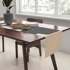 Modern Abstract Minimal Art 3 Table Runner Gallery Image 2