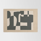 Modern Abstract Minimal Art 3 Rug Gallery Image 2