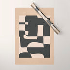 Modern Abstract Minimal Art 3 Wrapping Paper Gallery Image 1
