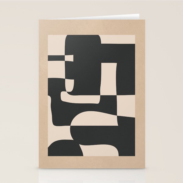 Modern Abstract Minimal Art 3 Stationery Card Gallery Image 2