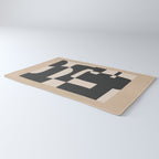 Modern Abstract Minimal Art 3 Rug Gallery Image 3