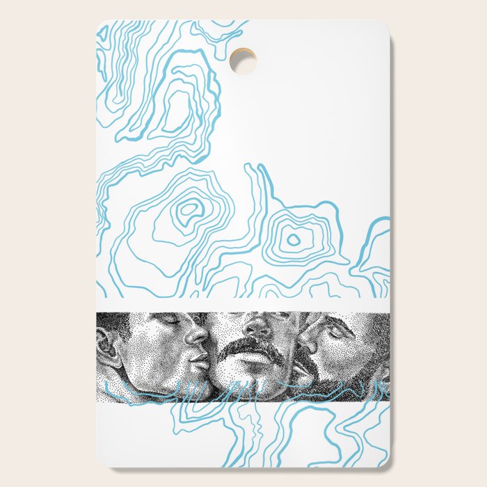Atlas - NOODDOODs Blue Cutting Board Gallery Image 1
