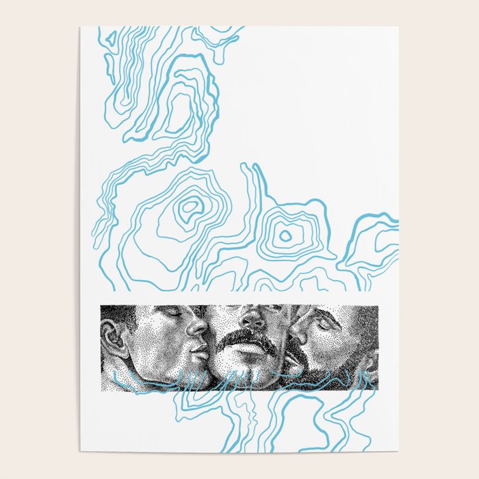 Atlas - NOODDOODs Blue Poster Gallery Image 4