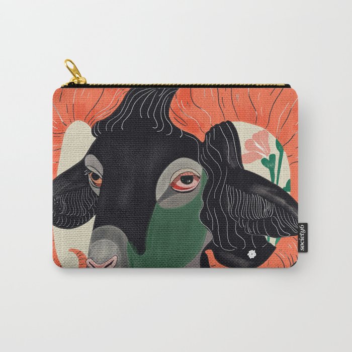Floral Ram Carry All Pouch Gallery Image 1