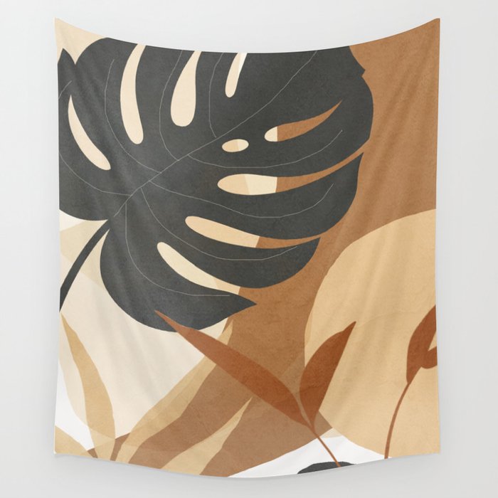 Branches and Leaves Design 02 Wall Tapestry Gallery Image 4