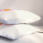 Colourplay & Concentric Circles: Mid Century Edition Pillow Sham Gallery Image 3