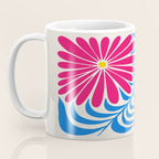 Viva Magenta Daisies Coffee Mug Gallery Image 3