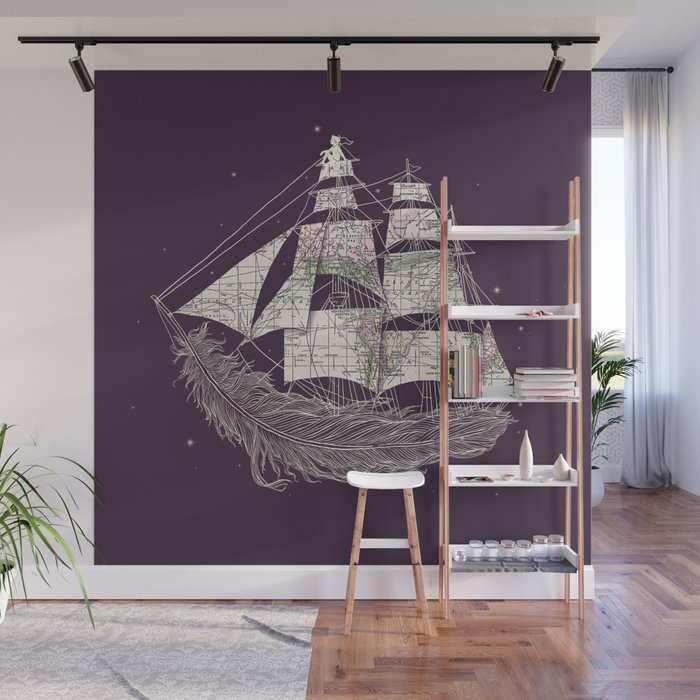 Wherever the wind blows Wall Mural Gallery Image 1