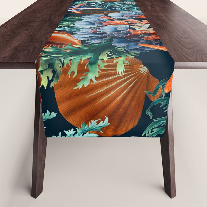 Bottom of the Ocean Table Runner Gallery Image 1