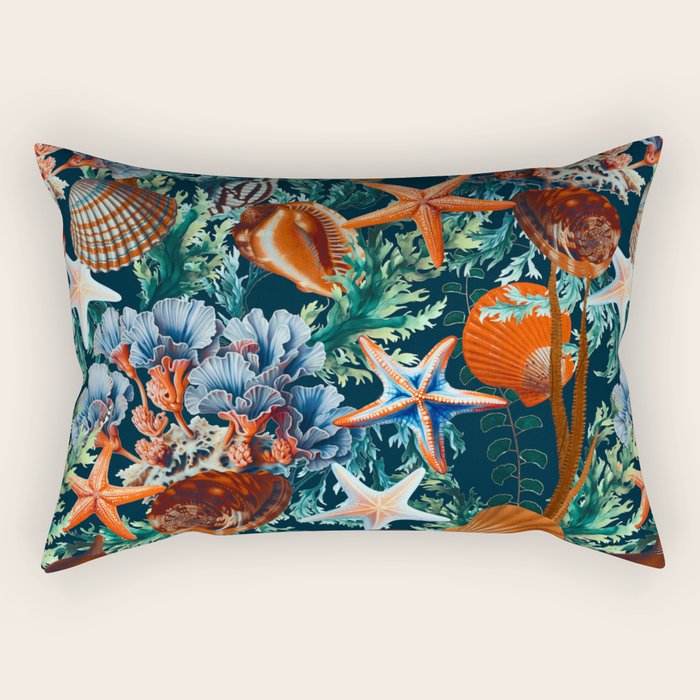 Bottom of the Ocean Rectangular Pillow Gallery Image 1