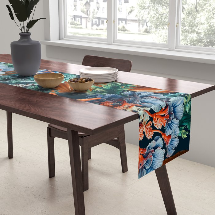 Bottom of the Ocean Table Runner Gallery Image 2