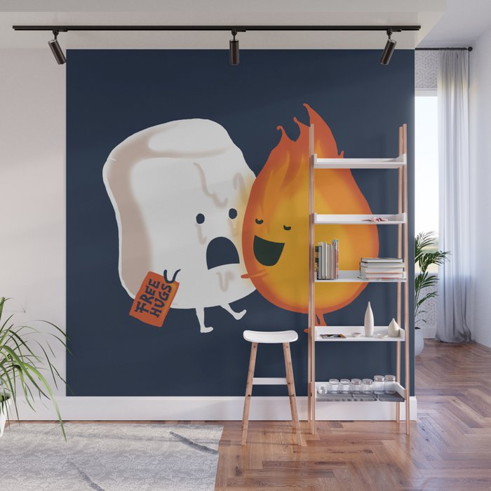 Friendly Fire Wall Mural Gallery Image 1