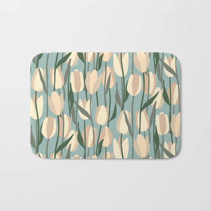 Flower Market Amsterdam - Matisse Inspired Bath Mat Gallery Image 1