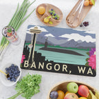 Bangor, WA - Submarine Homeport Cutting Board Gallery Image 2