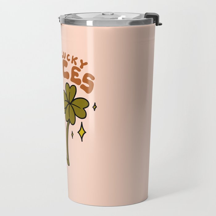 One Lucky Pisces Travel Mug Gallery Image 2