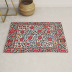 Shakhrisyabz Suzani Southwest Uzbekistan Rug Print Rug Gallery Image 1