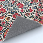 Shakhrisyabz Suzani Southwest Uzbekistan Rug Print Rug Gallery Image 4