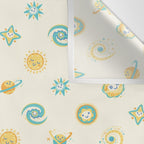 Pastel space pattern Wall Tapestry Gallery Image 3