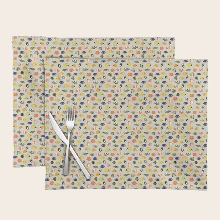 Tropical Reef Fish Placemat Gallery Image 1
