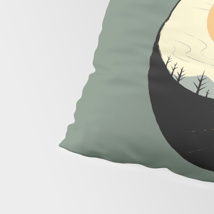Hidden cat 36 yin yang balance Pillow Sham Gallery Image 4