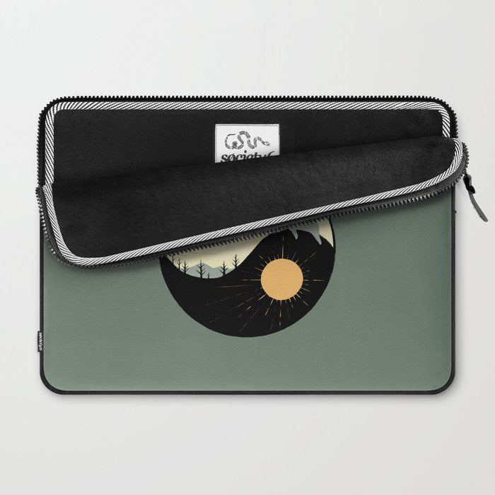 Hidden cat 36 yin yang balance Laptop Sleeve Gallery Image 2
